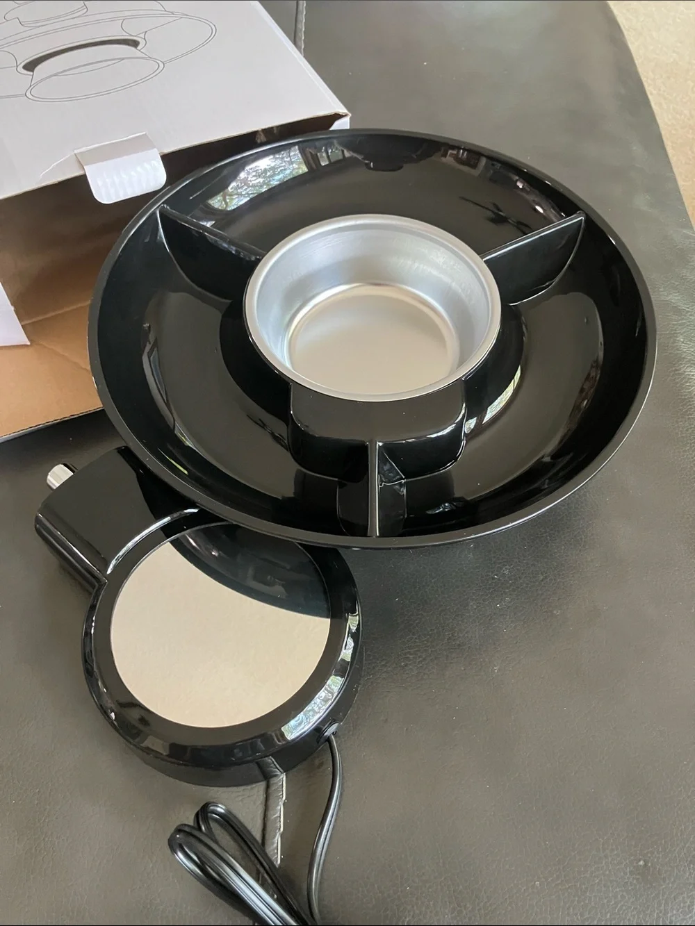 TJ Riley Electric Fondue Set - Picture 1 of 4